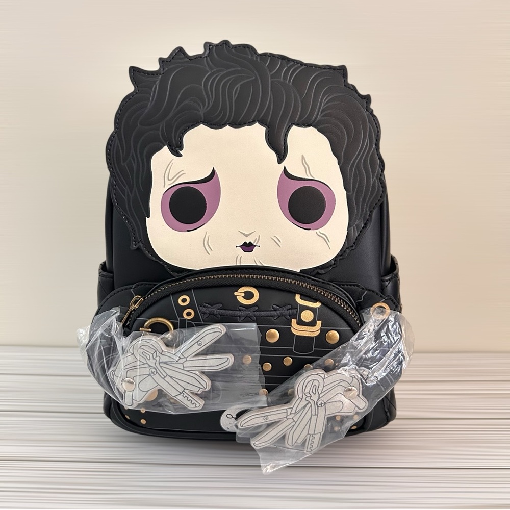 Edward Scissorhands Funko Loungefly Cosplay Mini Backpack Exclusive NYCC 2021